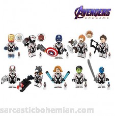 10 PCS Avengers End Game Quantum Suit Character with Micro Figures Building Blocks Kids Gift Toys B07PV23VR8